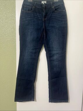 Maurices Dark Blue Boot-Cut Jeans